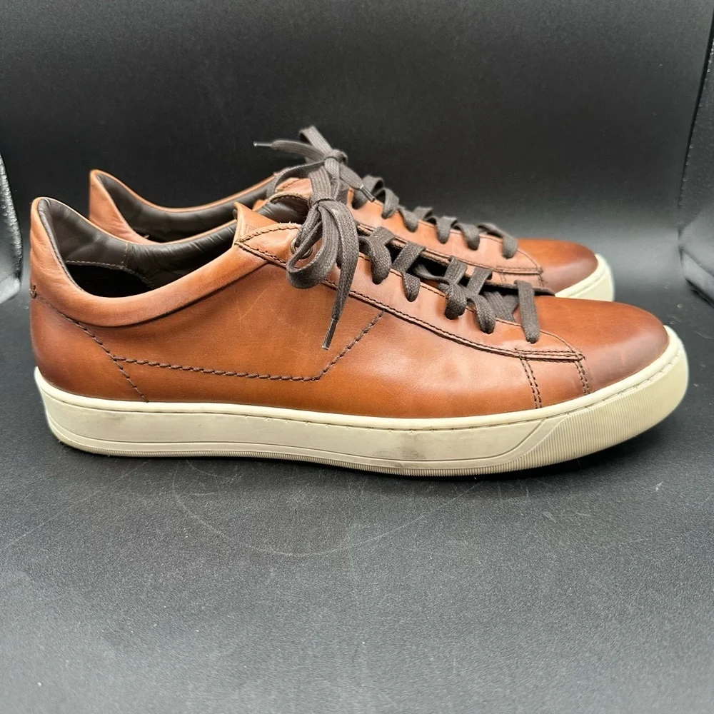 BRUNO MAGLI Diego Leather Sneaker Men’s 11 EUC - Picture 3 of 7